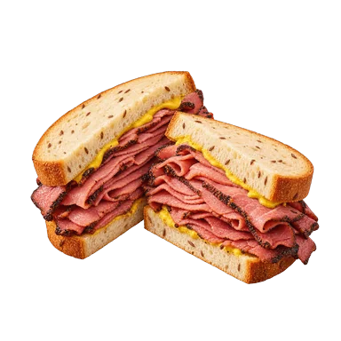 smoked meat sandwich